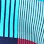 blue red