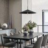 LLHZSY Farmhouse Single Rustic Pendant Ceiling Light Fixture, Black-W25 3/5" - 3 of 4