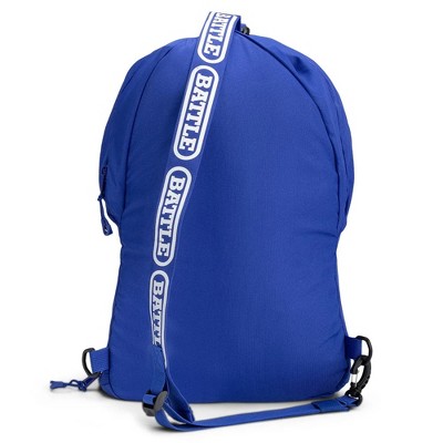 Battle Sports Science Battle Sports Lockdown 6 Sling Bag 2.0 - Blue with White Logo — фото 2