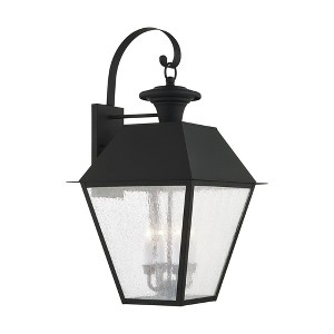 Livex Lighting Mansfield 4 - Light Wall Light in  Black - 1 of 4