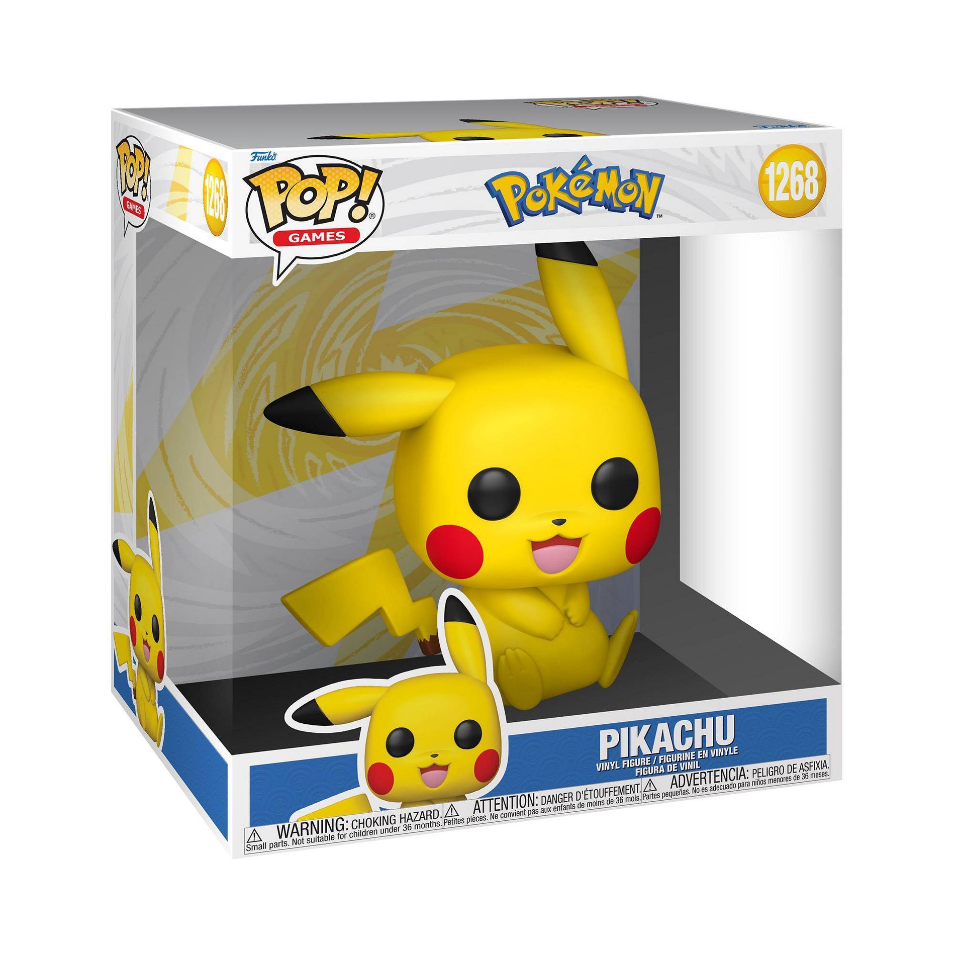 Funko POP! Games: Pokémon Pikachu Vinyl Figure #1268