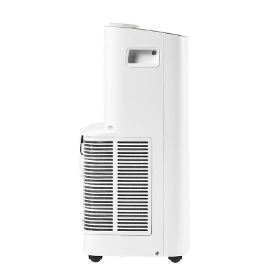 Midea 8,000 BTU White Portable Air Conditioner with Smart Features