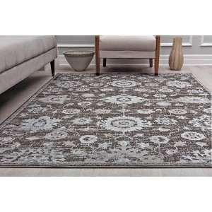 Rugs America Silas Abstract Vintage Area Rug - 1 of 4