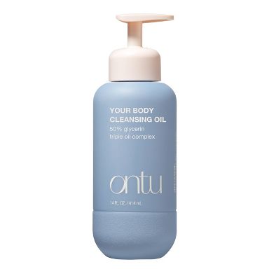 Ontu Hydrating Body Wash Cleansing Oil with Triple-Oil Complex - 14oz