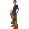 Kids Carry Me Brown Bear Costume - 3 of 3