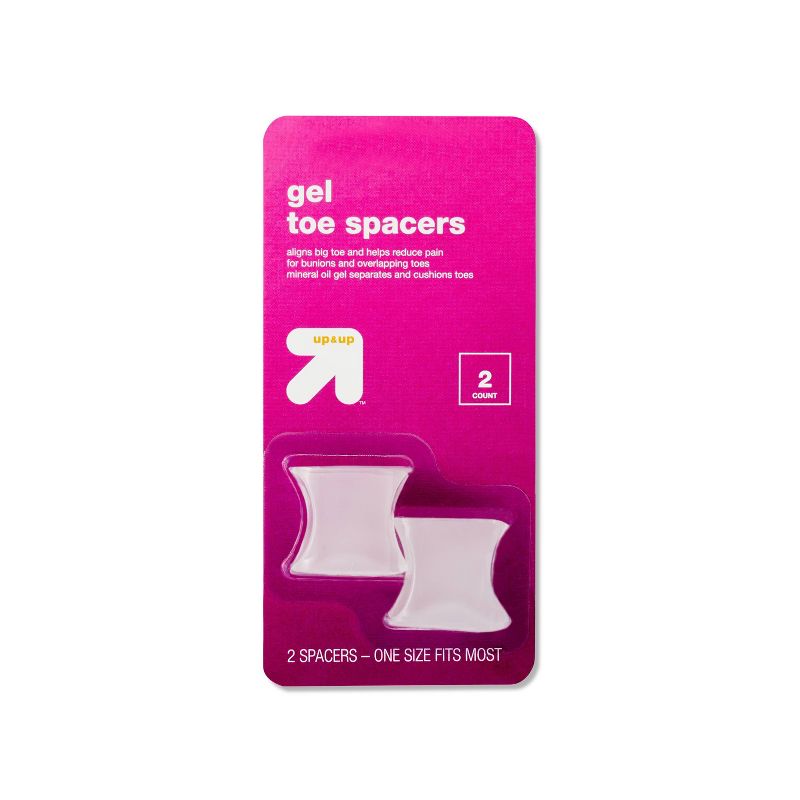 Gel Toe Spacers - 2pk - up &#38; up&#8482;, 1 of 5