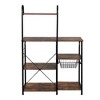 Karl Home Kitchen Baker's Rack 35.5in Microwave Stand 4-Tier - 2 of 4