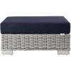Modway Conway Outdoor Patio Wicker Rattan Ottoman - 3 of 3
