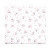 Hudson Baby Infant Girl Cotton Flannel Receiving Blankets, Gray Pink Floral, One Size - 2 of 2
