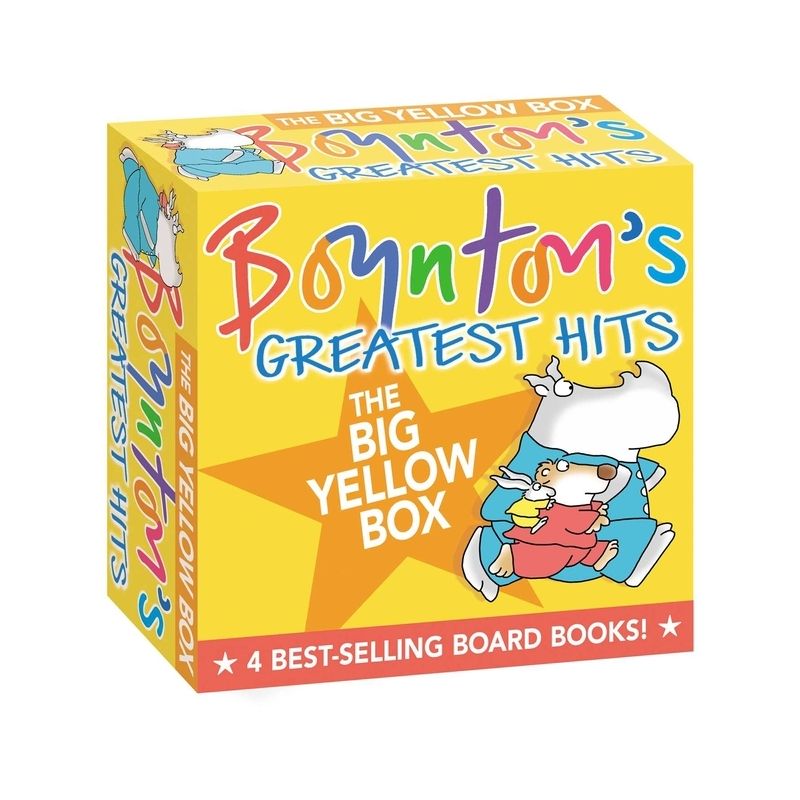 Boynton's Greatest Hits the Big Yellow Box (Boxed Set) - by  Sandra Boynton (Board Book), 1 of 2