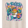 Women's - Garfield - Garf Graffiti Oversized Graphic T-Shirt - 2 of 4