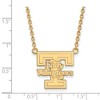Black Bow Jewelry 14k Yellow Gold Tennessee Volunteers NCAA Necklace 18 Inch - 2 of 4