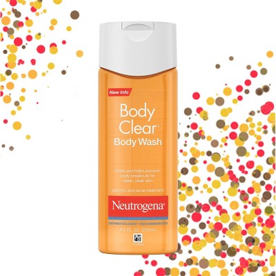 Neutrogena Body Clear Acne Body Wash with Glycerin for Breakout Treatment - 8.5 fl oz_8