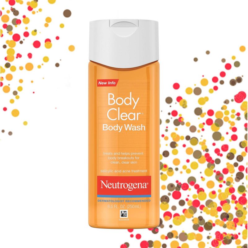 Neutrogena Body Clear Acne Body Wash with Glycerin for Breakout Treatment - 8.5 fl oz, 5 of 11