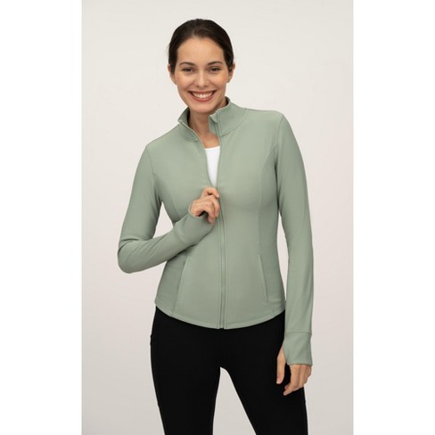 90 Degree By Reflex Womens Rib Altitude Full Zip Performance