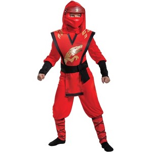 Disguise Boys' Deluxe Ninjago Kai Legacy Jumpsuit Costume - 1 of 2