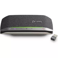 Poly Sync 20+ USB-A Personal Bluetooth Smart Speakerphone (Plantronics) - Connect to Smartphones via Bluetooth - PC / Mac via Poly - BT600 Dongle