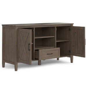 WyndenHall Cantina Medium TV Stand for TVs up to 60" Smoky Brown - 1 of 4