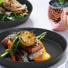 LunaLulinlk Dinner Plates Set of 8 Unbreakable Wheat Straw Plates 10-inch Large Plates Plastic Plates Reusable Dishwasher and Microwave Safe - 2 of 4