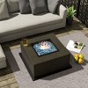 WestinTrends Fire Pit Fire Glass Tempered Glass Rocks for Fireplace Accessories - 2 of 4