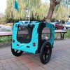 Bike Dog Trailer, Foldable Pet Jogging Stroller With Wheels Bicycle Trailer, Dogs Bicycle Carrier For Small And Large Pets - 4 of 4