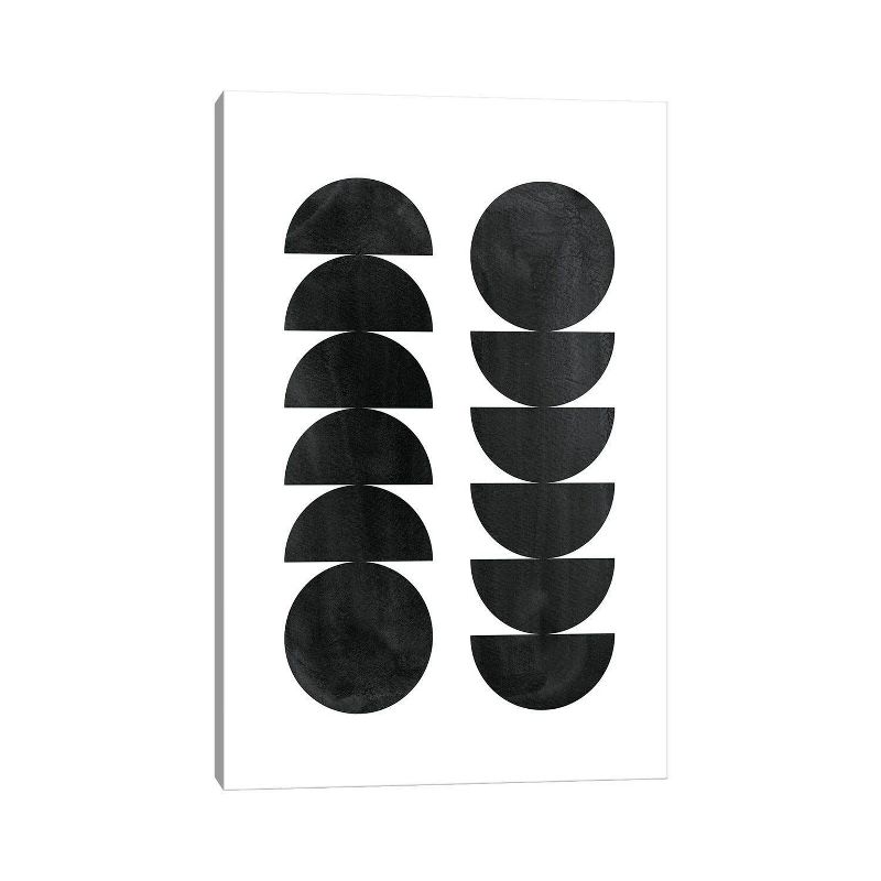  Black Shapes by Whales Way Unframed Wall Canvas - iCanvas, 1 of 4