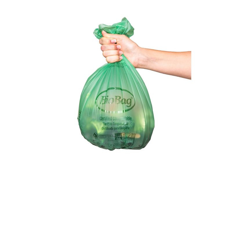 BioBag Compostable Food Trash Bags - Small - 25ct/3 Gallon, 2 of 5