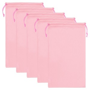 Unique Bargains Microfiber Foldable Eyeglass Ski Goggle Bags 5 Pcs - 1 of 4