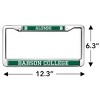Babson College Alumni Full Size Standard License Plate Metal Frame - 4 of 4