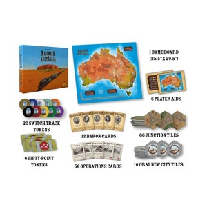 Railways of Australia Board Game - 1 of 1
