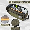 Pavilia Tactical Toiletry Bag for Men, Hygiene Travel Bag, Military Dopp Kit, Water Resistant Molle Pouch, Shaving Grooming Organizer Case - 2 of 4