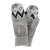 Grand Sierra Women's Convertible Winter Pattern Knit Fingerless Glove to Mitten - 2 of 4