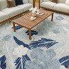 Nourison Suncoast Floral Tropical Indoor/Outdoor Flatweave Rug - 4 of 4