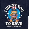 Men's - Garfield - Want You To Have A Happy Fourth Short Sleeve Graphic T-Shirt - 2 of 4
