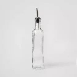 Glass Oil Pour Bottle Clear - Made By Design™
