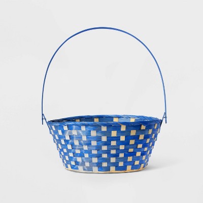 11" Bamboo Blue Easter Basket - Spritz™