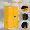 Flammable Safety Cabinet, Cold-Rolled Steel Flammable Liquid Storage Cabinet - 4 of 4