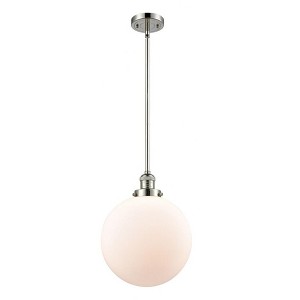 Beacon - 1 Light Stem Hung Mini Pendant In Industrial Style-15 Inches Tall and 12 Inches Wide - 1 of 1