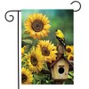 Briarwood Lane Garden Flag 18x12.5 For Outdoor Goldfinch and Sunflowers Summer Garden Flag Flag For Summer Garden Flag Flags For Outside - 2 of 3