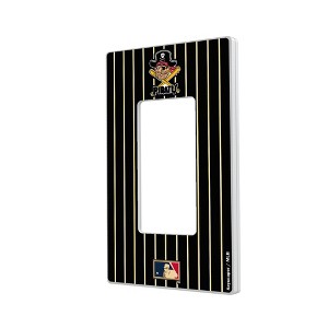 MLB Cooperstown Central Teams Pinstripe Hidden-Screw Light Switch Plate for Single Rocker - 1 of 4