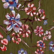 dark basil floral