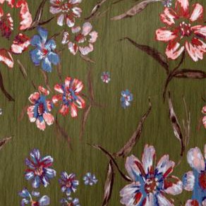 dark basil floral