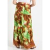 June + Vie by Roaman's Women's Plus Size High-Slit Maxi Skirt - 3 of 4