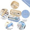 Big Capacity Pencil Pen Case With 30 Count Presharpen Pencils for Office College School Large Storage High Capacity Bag Pouch - 4 of 4