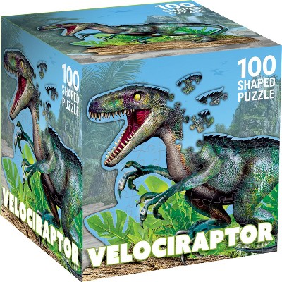 MasterPieces 100 Piece Jigsaw Puzzle - Raptor - 13.42"x9.67"