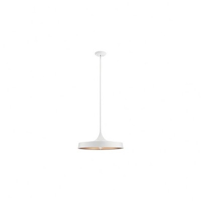 Elias 9.75" 1 Light Convertible Pendant Black