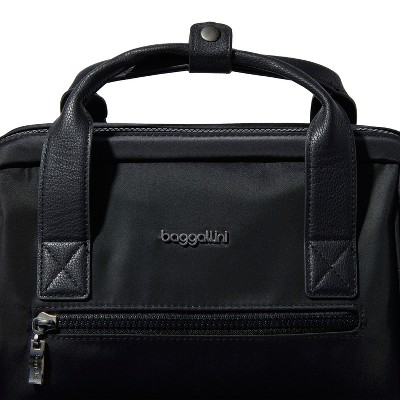 Baggallini Soho Laptop Backpack Travel Bag - Black — фото 7