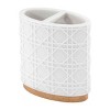 Nicole Miller Lena Toothbrush Holder & Lotion Dispenser Set - 3 of 3