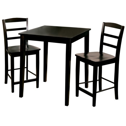 30 Square Counter Height Table, Square Kitchen Table And Chairs Set Of 3