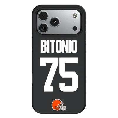 NFL Cleveland Browns Players Game Tactic Bump Cell Phone Case for Apple iPhone 17 Series